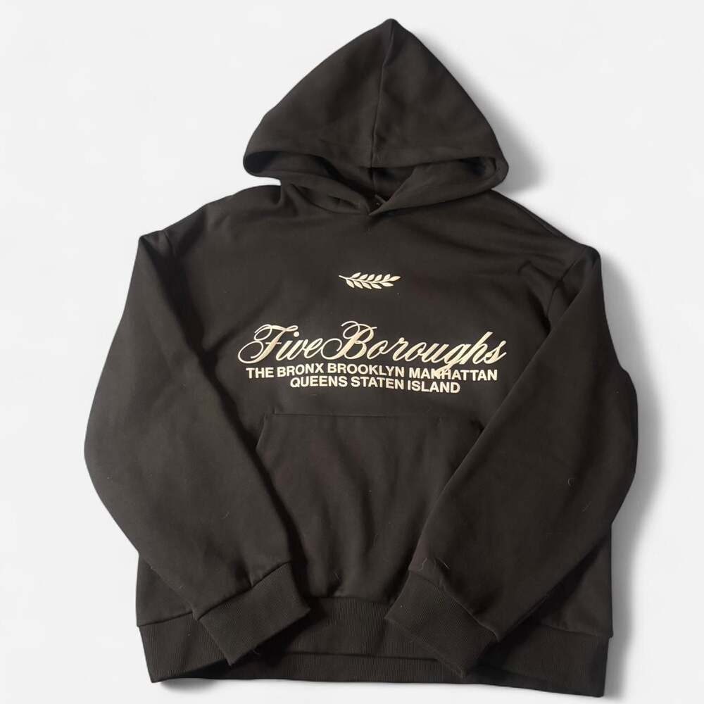 Greek Five Boroughs NYC Pullover Hoodie